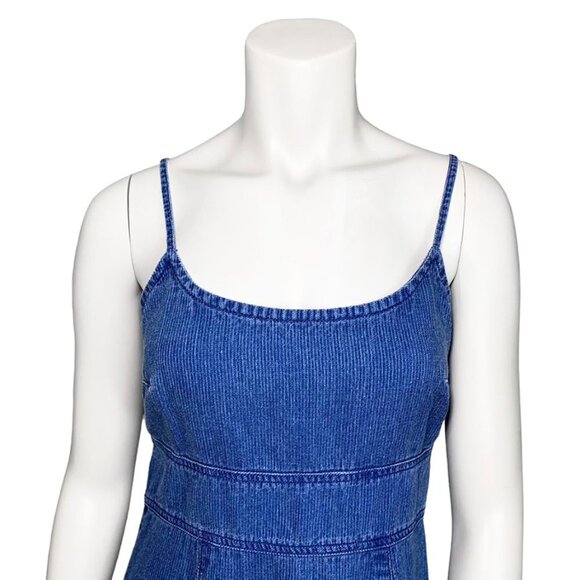 VINTAGE Y2K ISABELLA BIRD Denim Slipdress - Picture 4 of 6